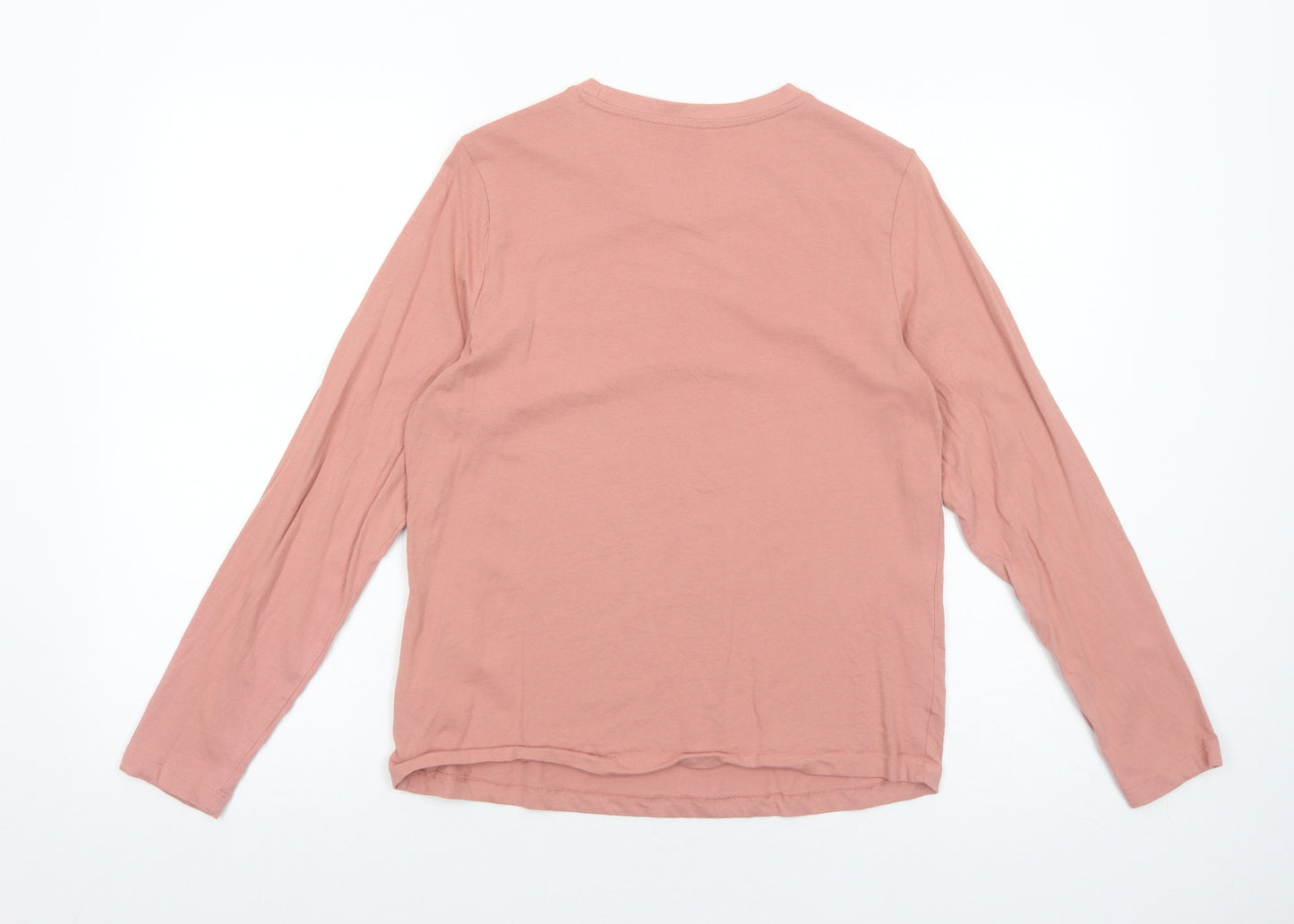 Very Womens Pink Viscose Basic T-Shirt Size 12 Round Neck - Self Love Always