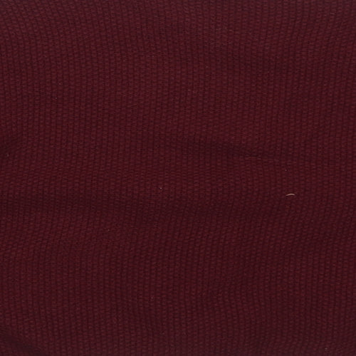 New Look Girls Red Round Neck Acrylic Pullover Jumper Size 14-15 Years Pullover