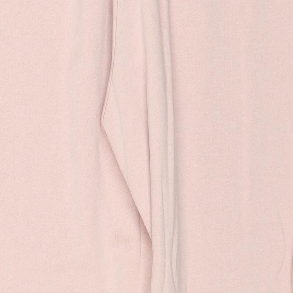 Papaya Womens Pink Polyester Jogger Trousers Size L Regular