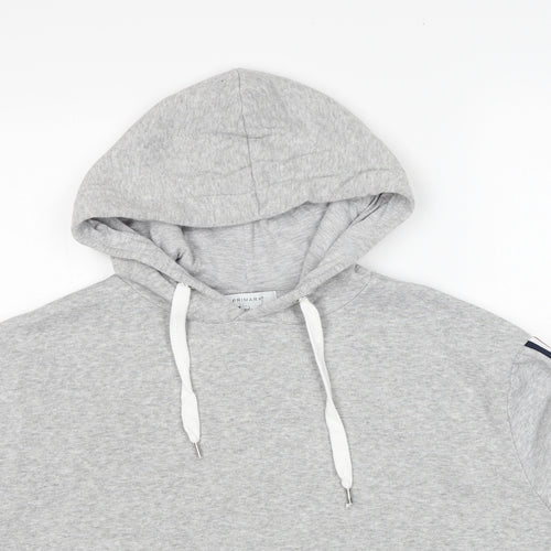 Primark Womens Grey Polyester Pullover Hoodie Size 14 Pullover