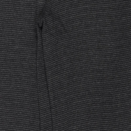 Marks and Spencer Womens Grey Polyester Trousers Size 16 Regular