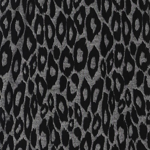 Atmosphere Womens Black Animal Print Polyester Straight & Pencil Skirt Size 8 - Leopard Pattern