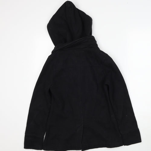 Izabel Womens Black Jacket Size S Button