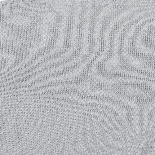 PRETTYLITTLETHING Womens Grey Round Neck Acrylic Pullover Jumper Size M