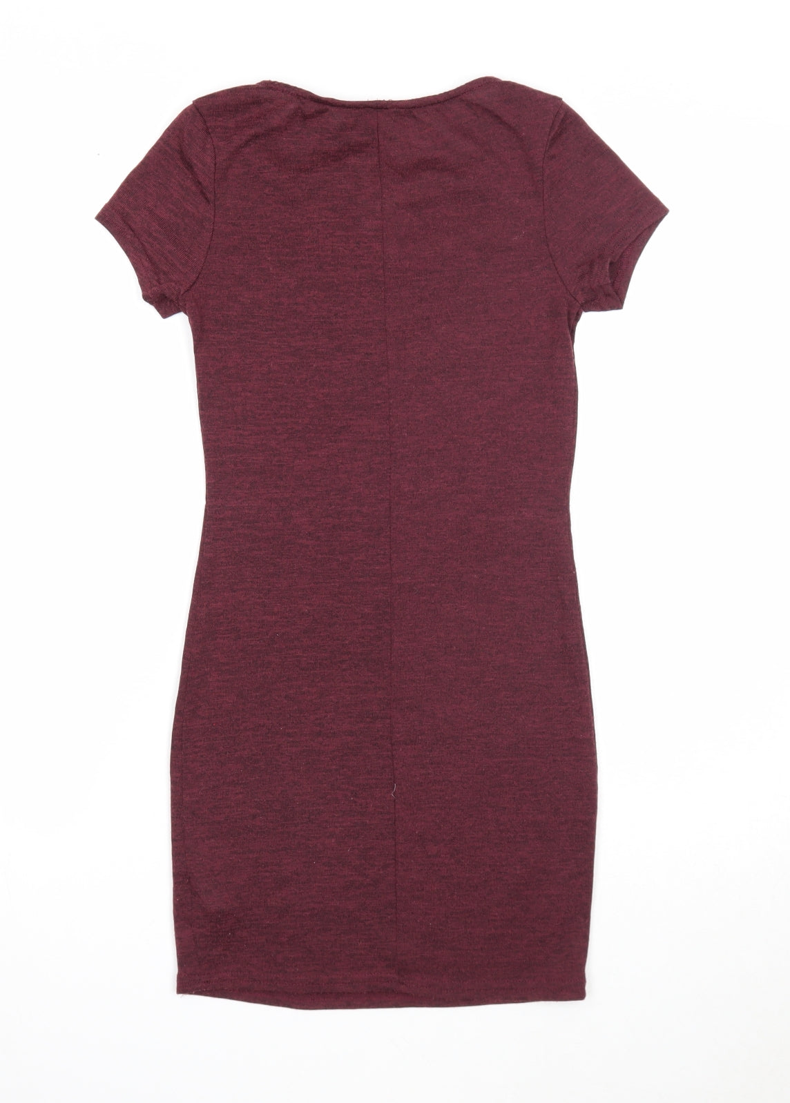 New Look Girls Purple Polyester Shift Size 10-11 Years Round Neck Pullover