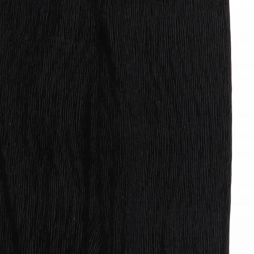 Divided Womens Black Polyester Jogger Trousers Size M Regular - Textured