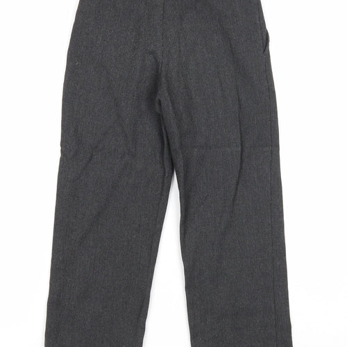 George Boys Grey Polyester Chino Trousers Size 5-6 Years Regular Pullover