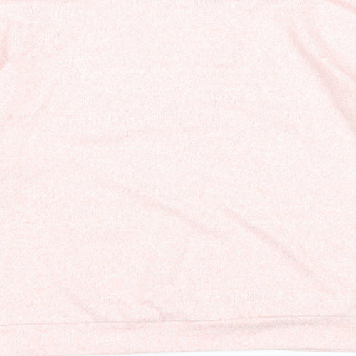 F&F Girls Pink Polyester Pullover Sweatshirt Size 7-8 Years Pullover - Love