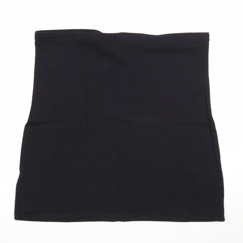 New Look Womens Black Cotton Cropped Tank Size 20 Off the Shoulder
