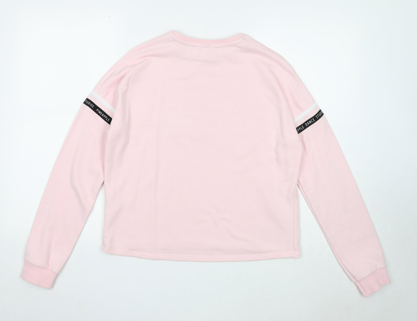 Primark Girls Pink Cotton Pullover Sweatshirt Size 14-15 Years Pullover