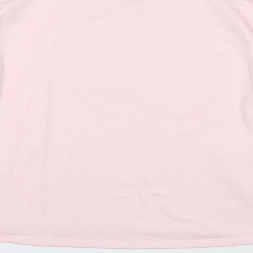 Primark Girls Pink Cotton Pullover Sweatshirt Size 14-15 Years Pullover