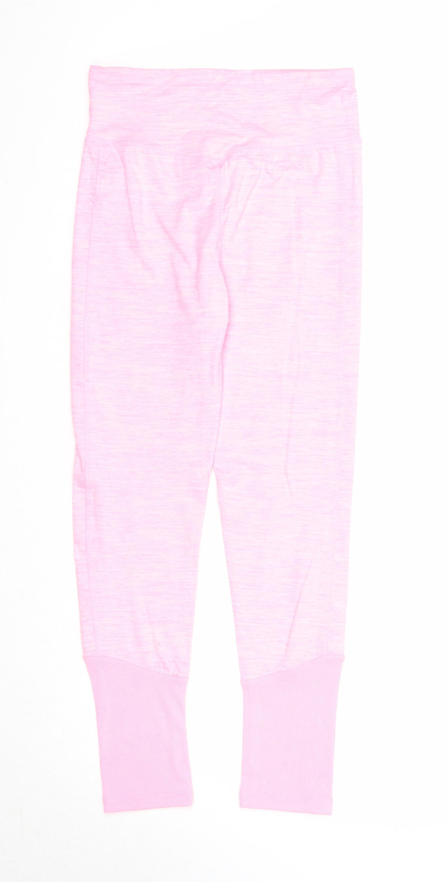 Primark Girls Pink Polyester Jogger Trousers Size 13-14 Years Regular Pullover