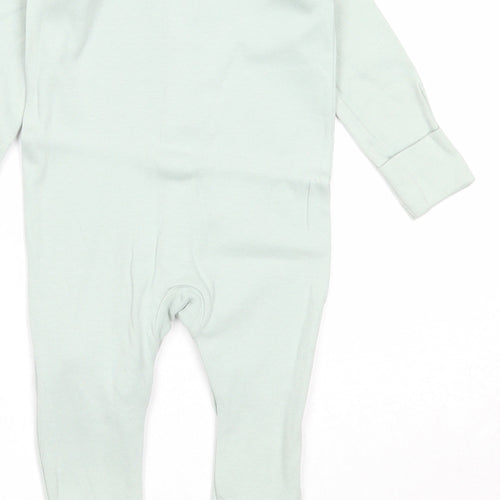 George Boys Green Cotton Babygrow One-Piece Size 3-6 Months Snap - Batman, Sleepsuit