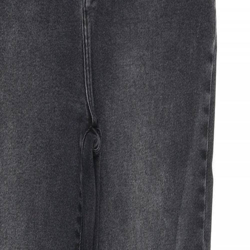 Urban Bliss Womens Black Cotton Skinny Jeans Size 28 in Regular Zip