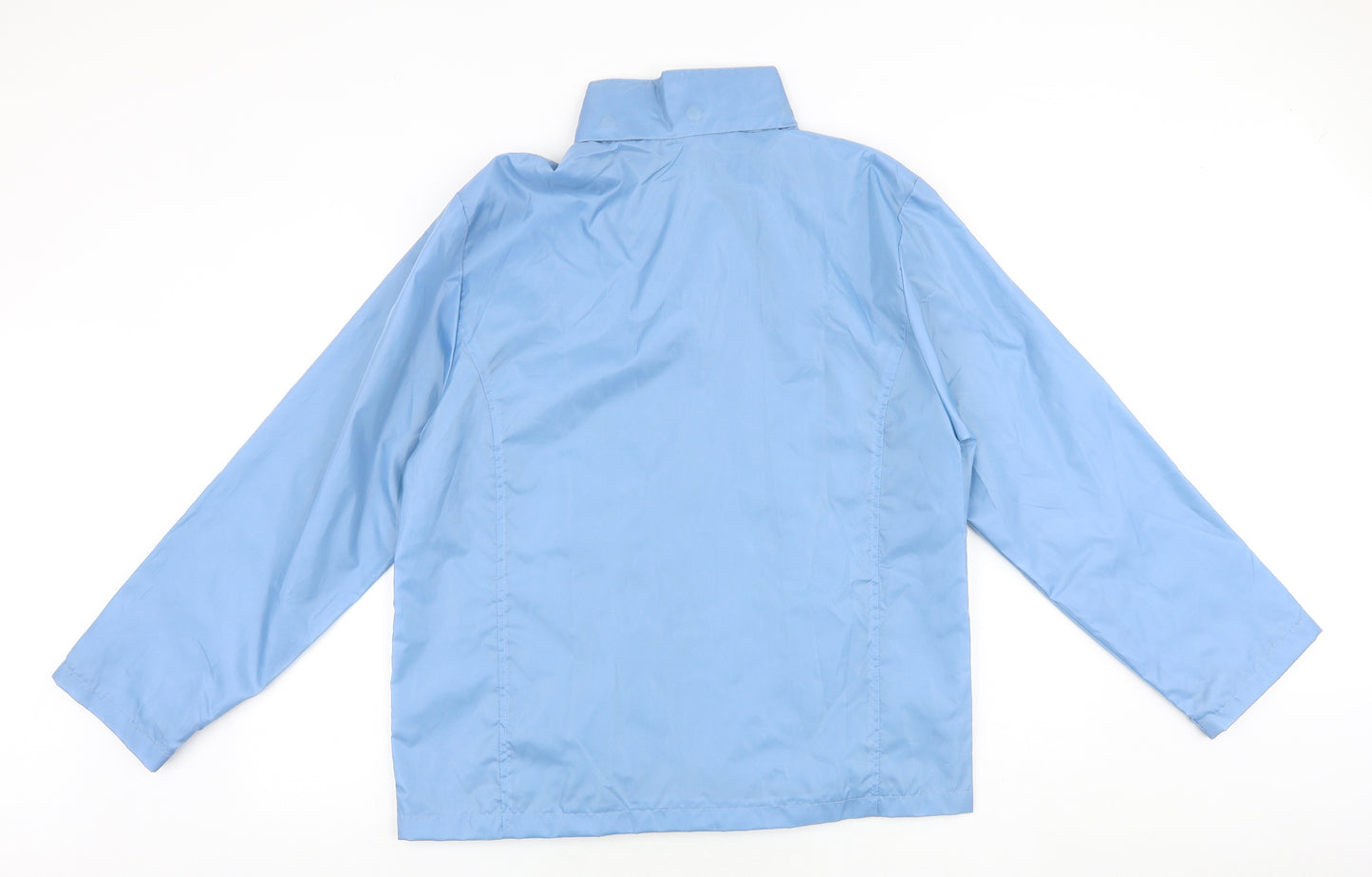 Newille Womens Blue Jacket Size 10 Zip