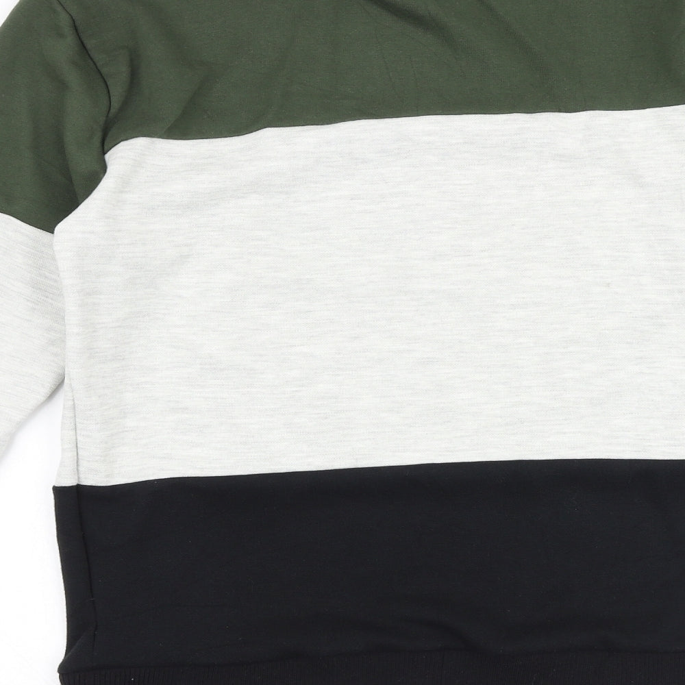 Primark Mens Multicoloured Cotton Pullover Sweatshirt Size S