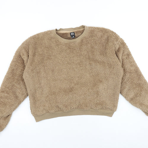 BDG Womens Brown Polyester Pullover Sweatshirt Size XS Pullover