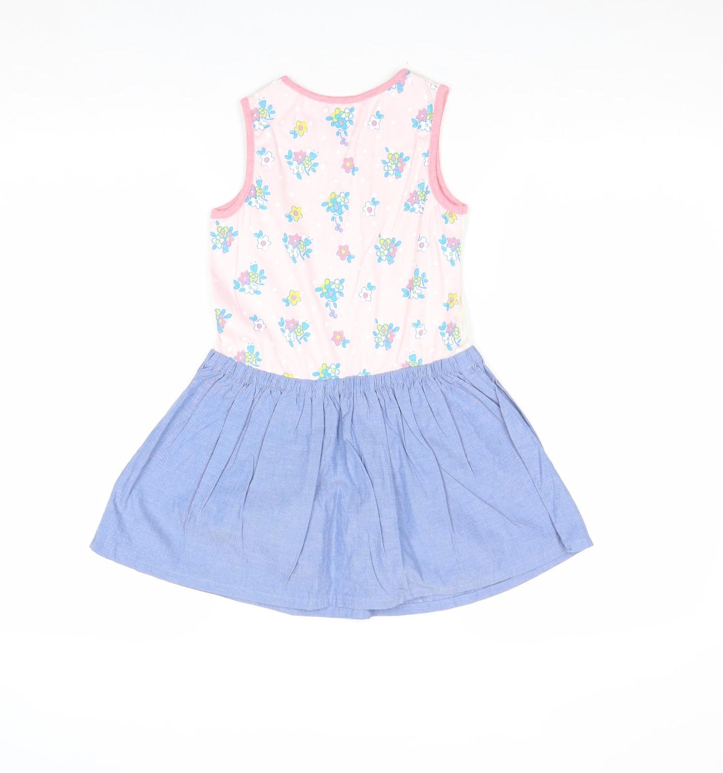Ladybird Girls Multicoloured 100% Cotton A-Line Size 6-7 Years Round Neck Pullover