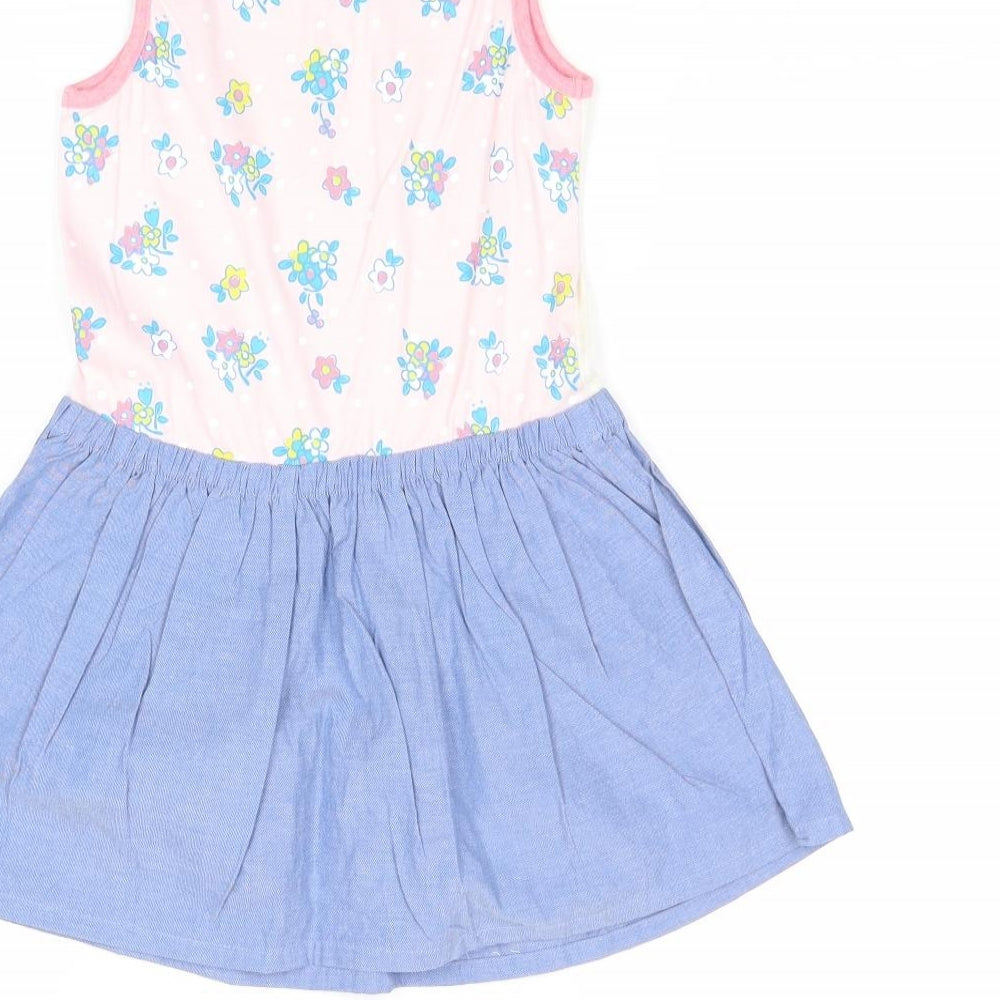 Ladybird Girls Multicoloured 100% Cotton A-Line Size 6-7 Years Round Neck Pullover