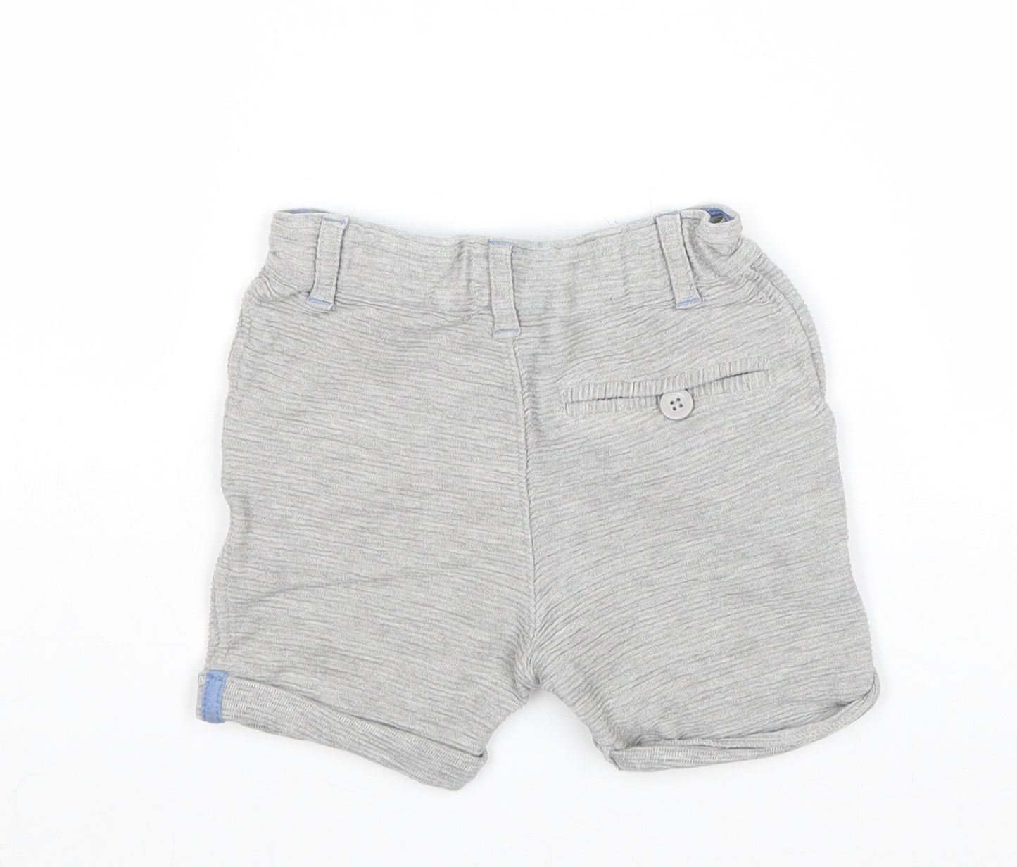 NEXT Boys Grey Cotton Chino Shorts Size 2-3 Years Regular