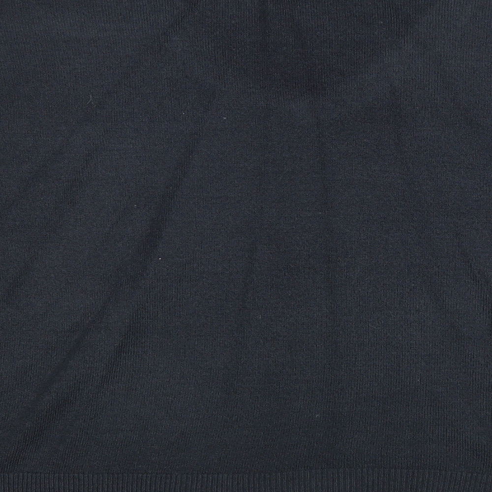 NEXT Womens Blue V-Neck Acrylic Pullover Jumper Size 12