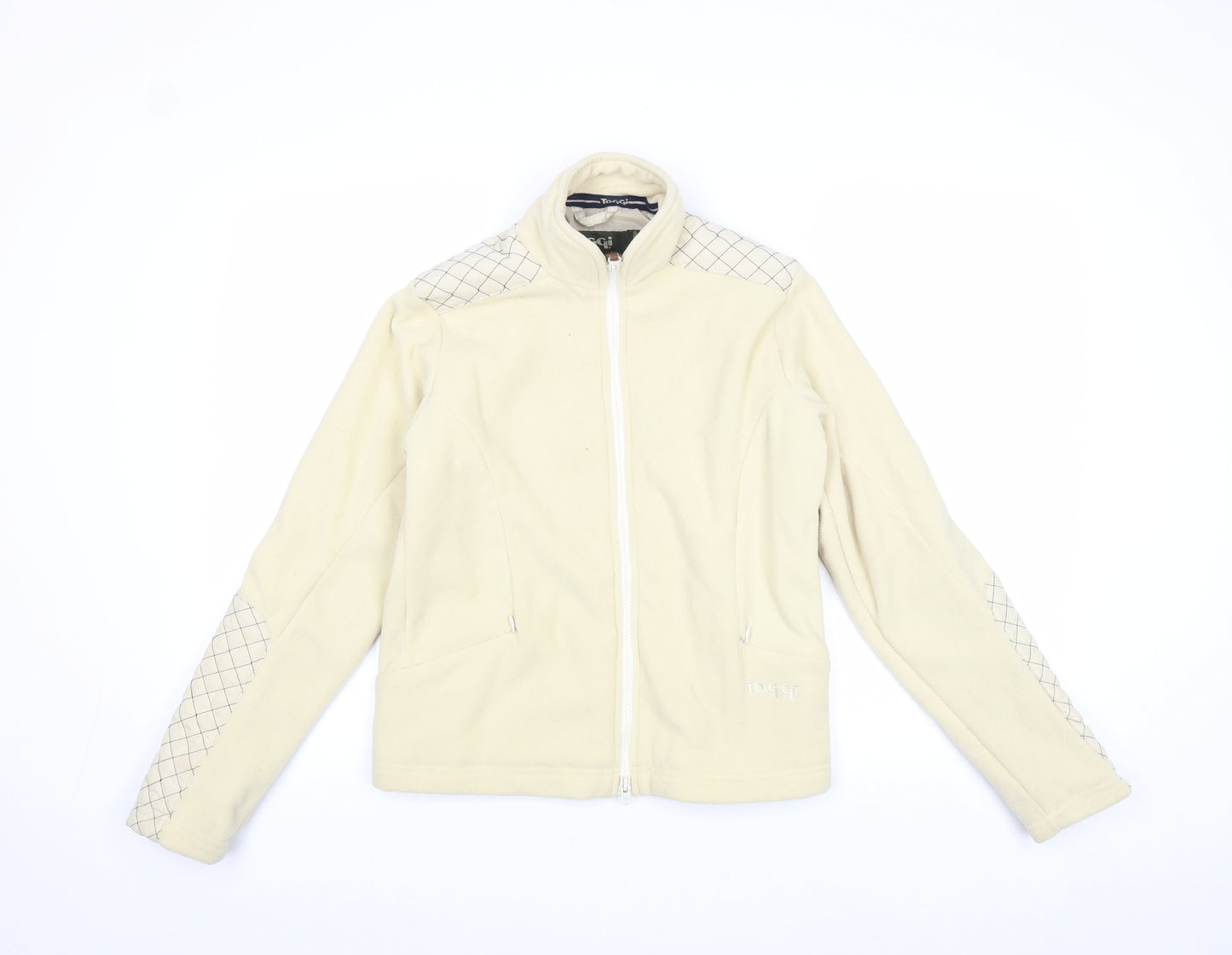 Toggi Womens Beige Jacket Size 6 Zip