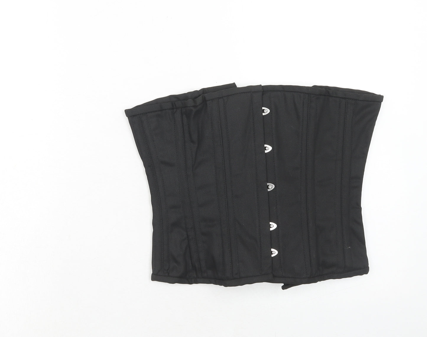 Preworn Womens Black Polyester Basic Tank Size XL Square Neck - Corset