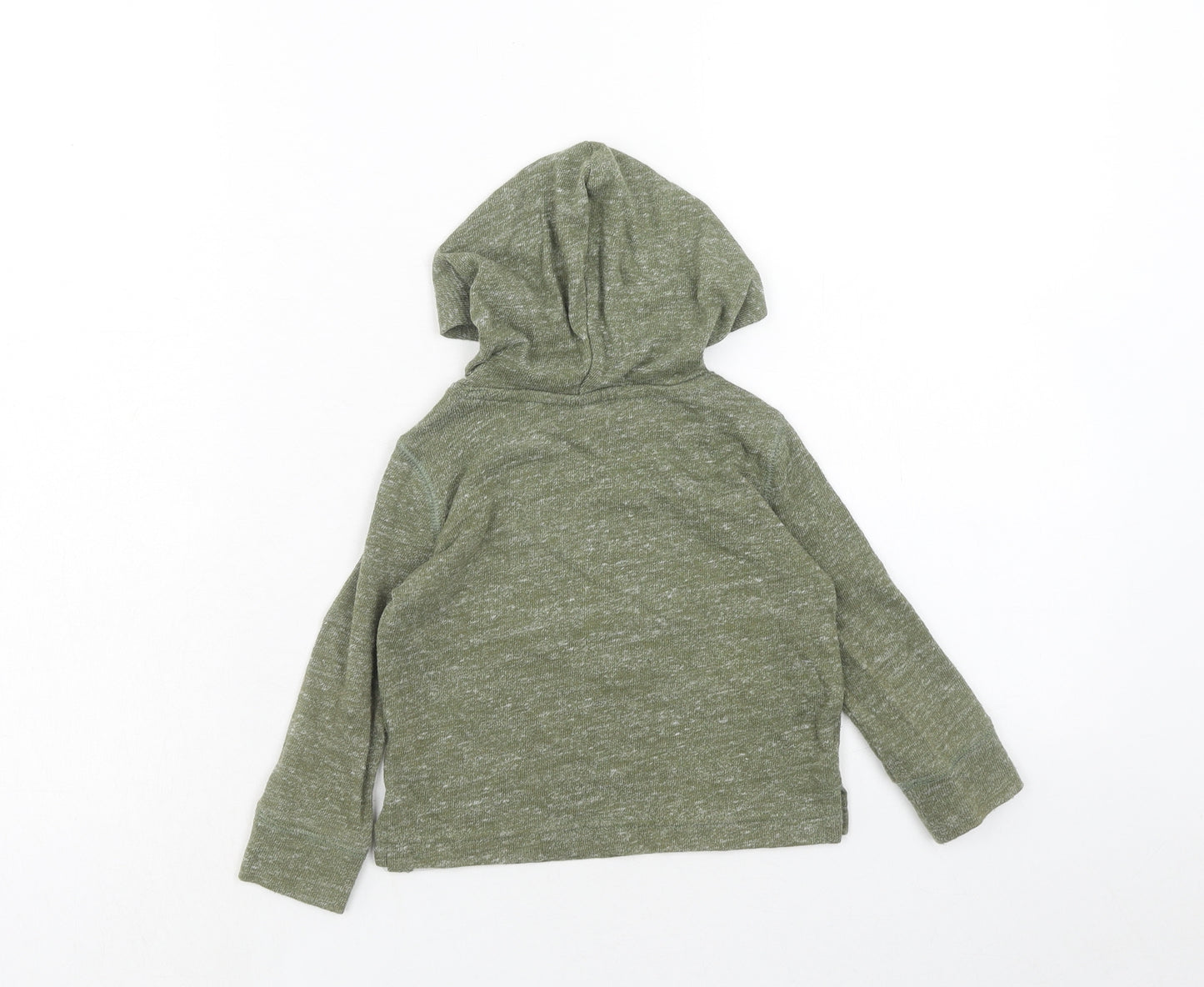 Gap Boys Green Polyester Pullover Hoodie Size 2 Years Pullover