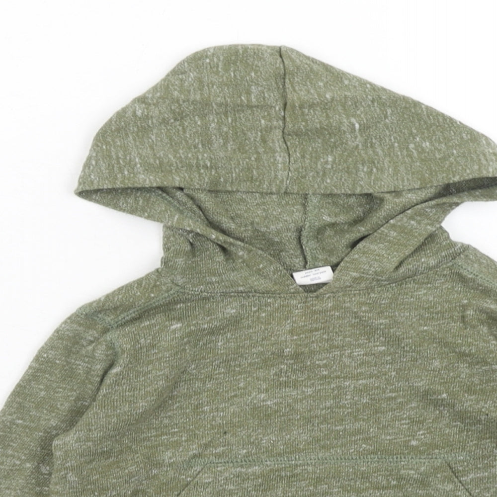 Gap Boys Green Polyester Pullover Hoodie Size 2 Years Pullover