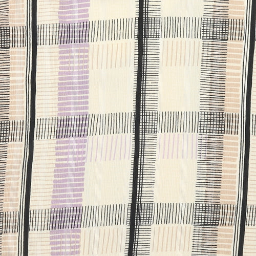 Marks and Spencer Womens Multicoloured Plaid Polyester Basic T-Shirt Size 8 V-Neck