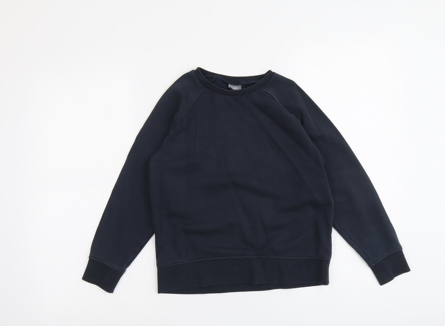 NEXT Boys Blue Cotton Pullover Sweatshirt Size 8 Years Pullover