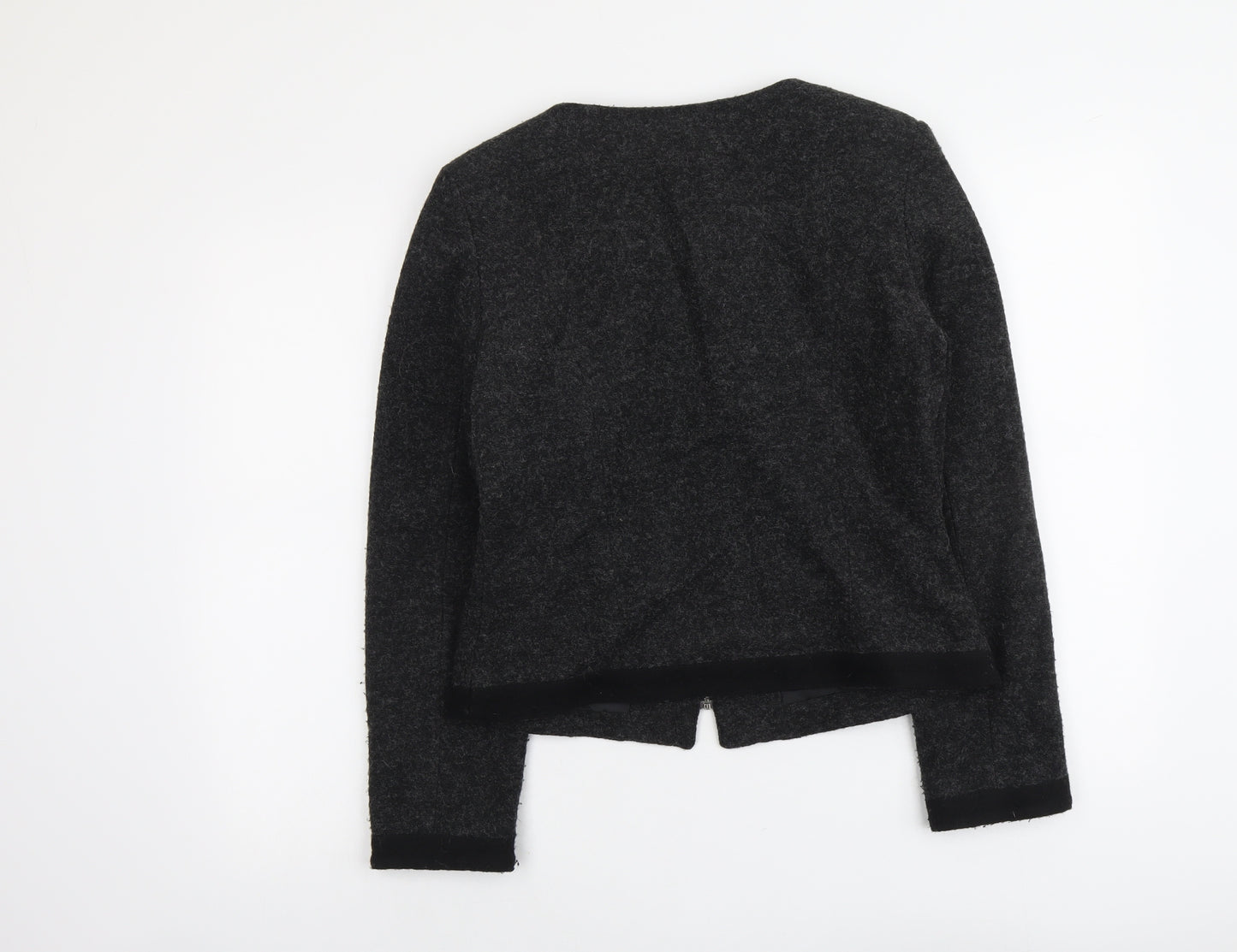 Lakeland Womens Grey Geometric Jacket Size 10 Zip