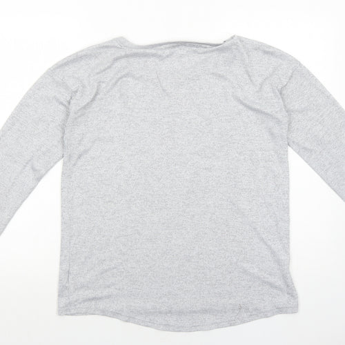 NEXT Womens Grey Polyester Pullover Sweatshirt Size 10 Pullover