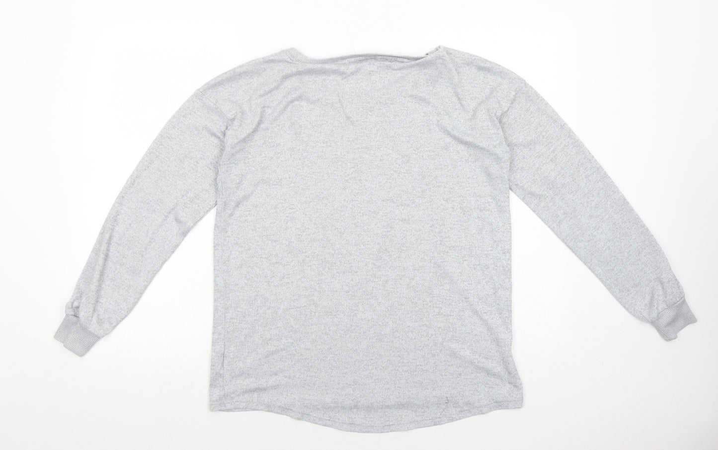 NEXT Womens Grey Polyester Pullover Sweatshirt Size 10 Pullover