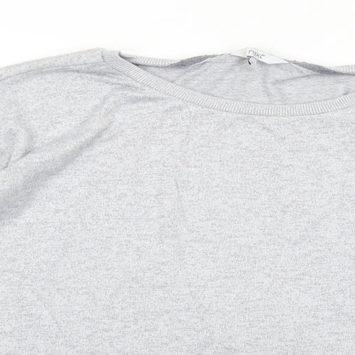 NEXT Womens Grey Polyester Pullover Sweatshirt Size 10 Pullover