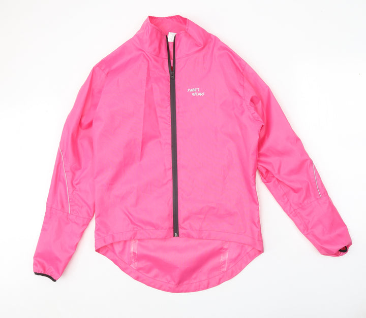 Preworn Womens Pink Jacket Size M Zip