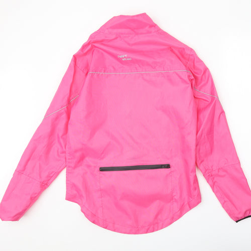 Preworn Womens Pink Jacket Size M Zip