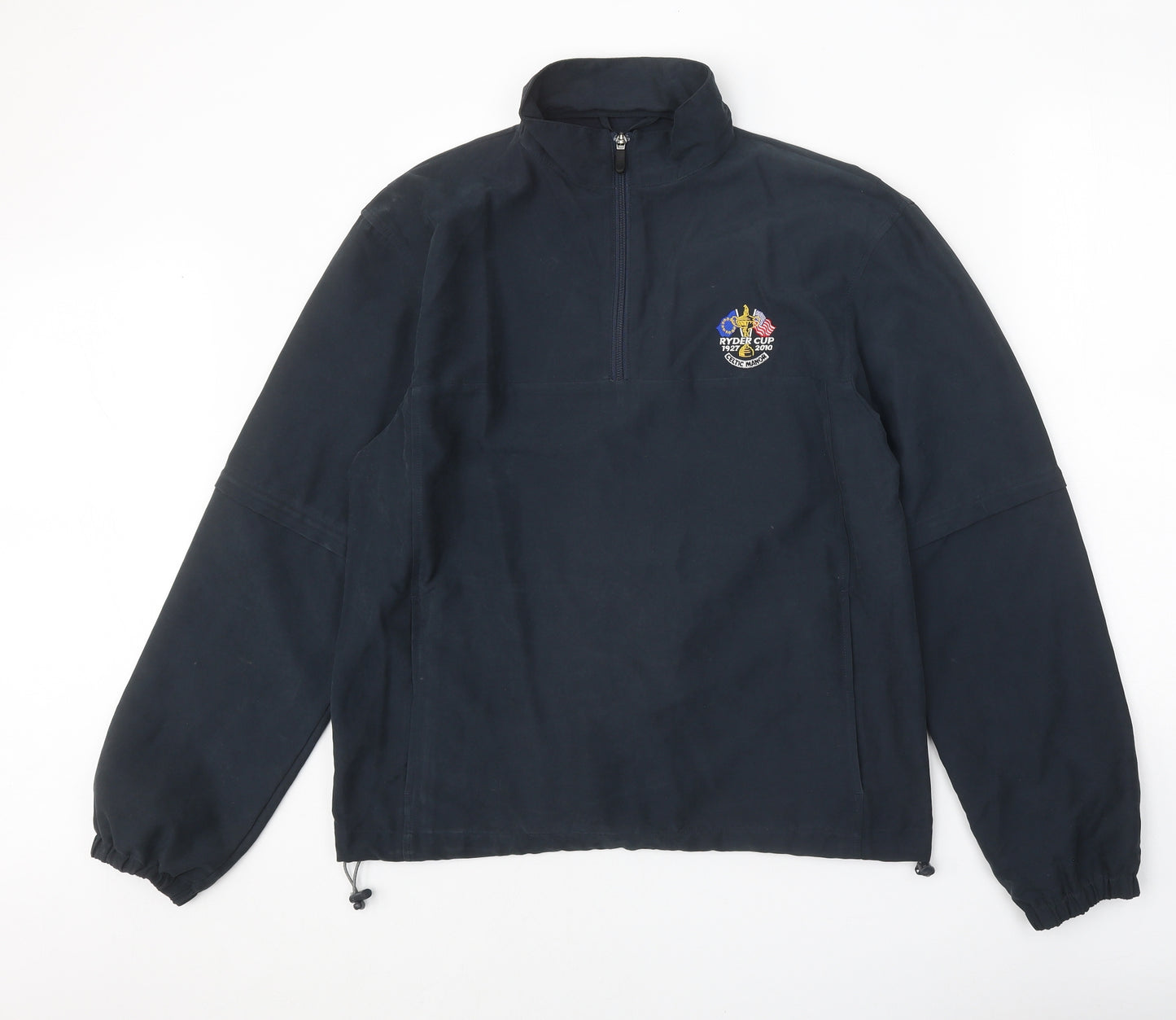 Marks and Spencer Mens Black Anorak Jacket Size S Zip