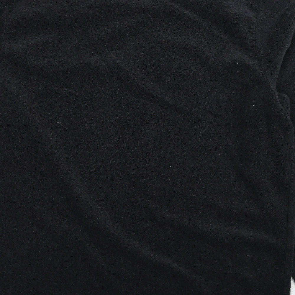 DECATHLON Mens Black Polyester Pullover Sweatshirt Size 2XL