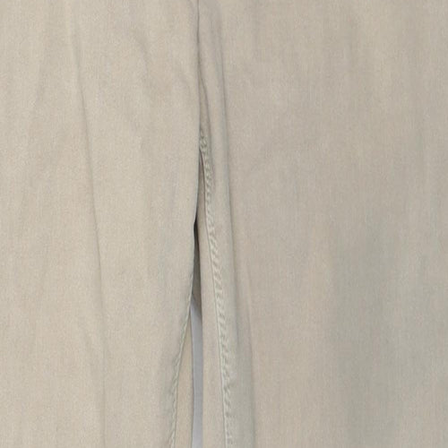 Only Womens Beige Cotton Skinny Jeans Size 8 L30 in Regular Zip