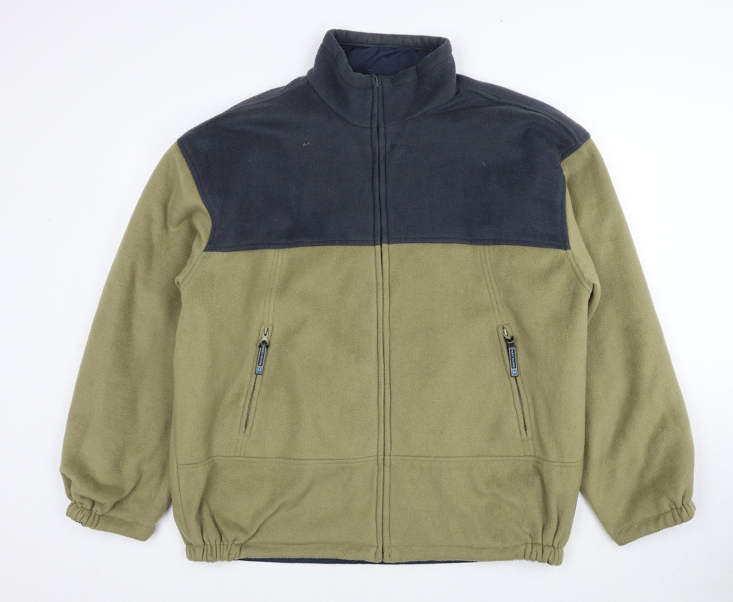 Haywire Mens Green Geometric Jacket Size L Zip