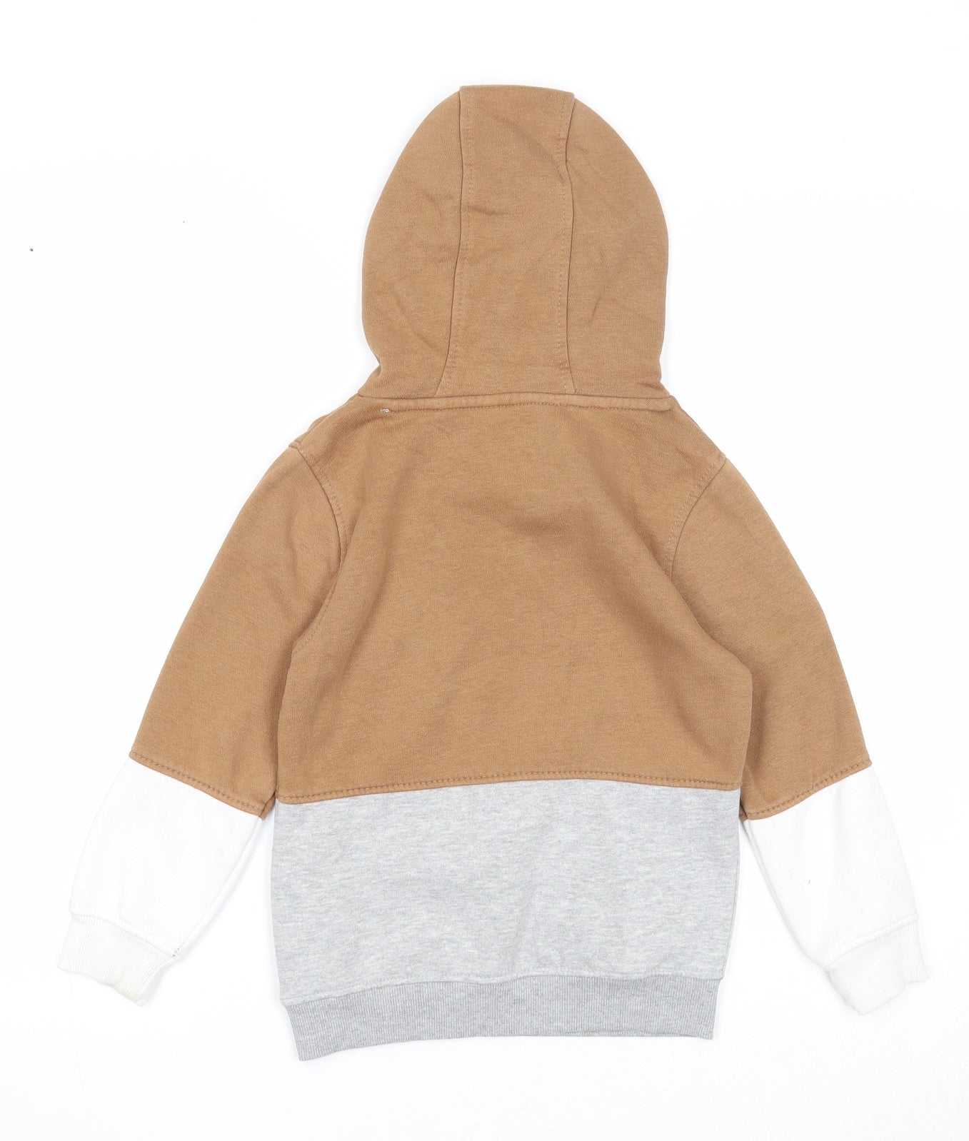 George Boys Multicoloured Cotton Pullover Hoodie Size 4-5 Years Pullover - Never