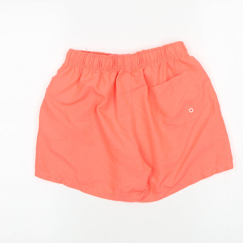 Chet Style Boys Pink Polyester Sweat Shorts Size M Regular Drawstring - Swim Shorts