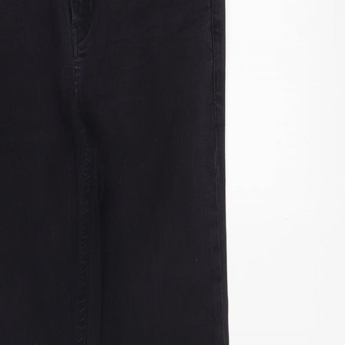 Only Jeans Womens Black Cotton Skinny Jeans Size 28 in Slim Zip