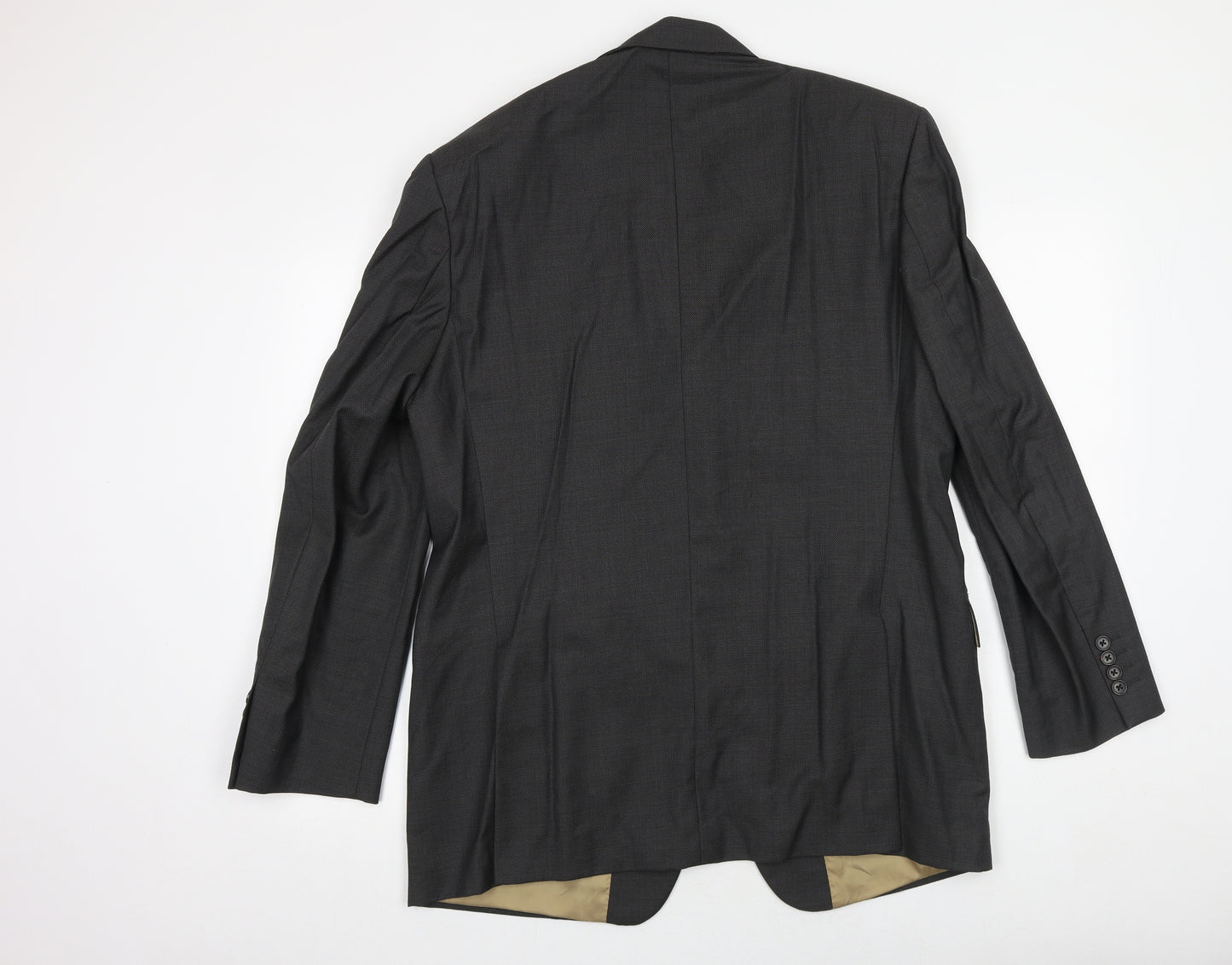 Marks and Spencer Mens Grey Wool Jacket Suit Jacket Size 44 Regular