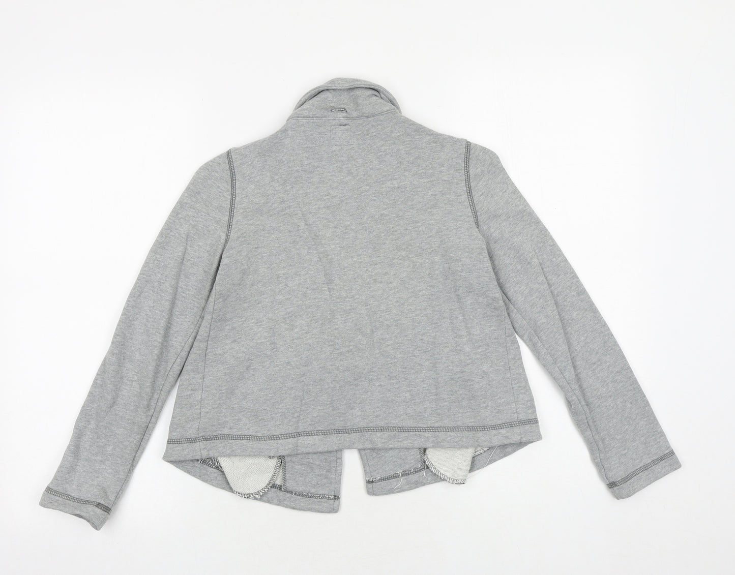Gap Girls Grey Jacket Size 8-9 Years Button