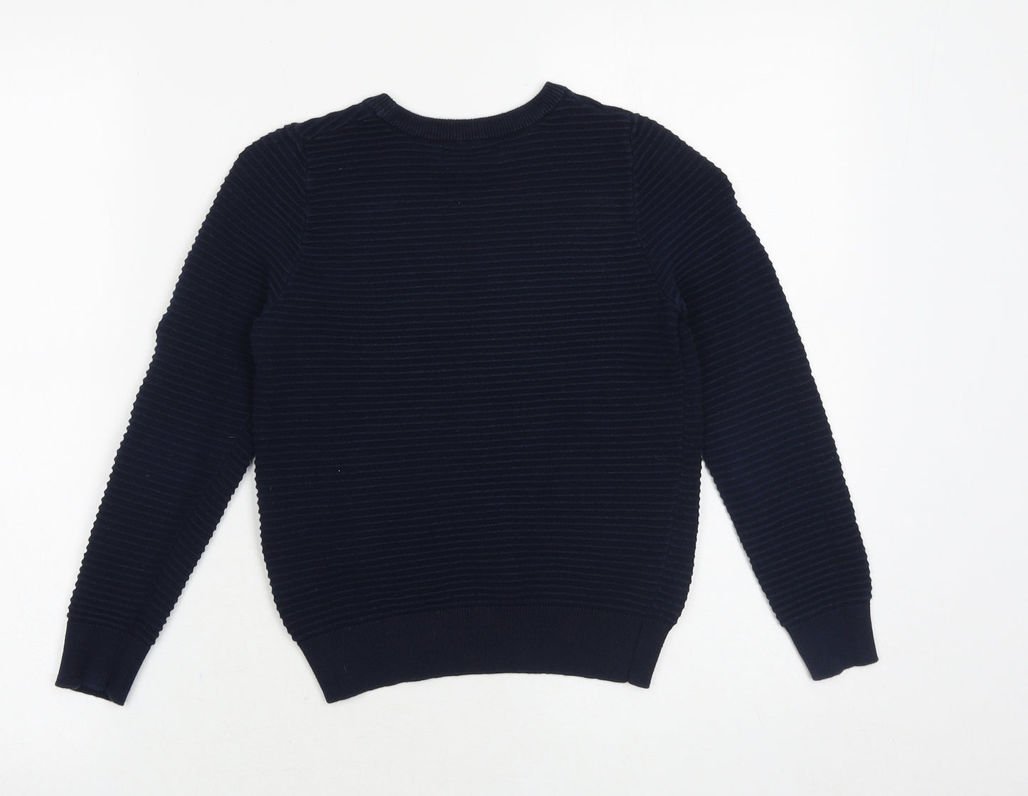 Matalan Boys Blue Cotton Pullover Sweatshirt Size 8 Years Pullover