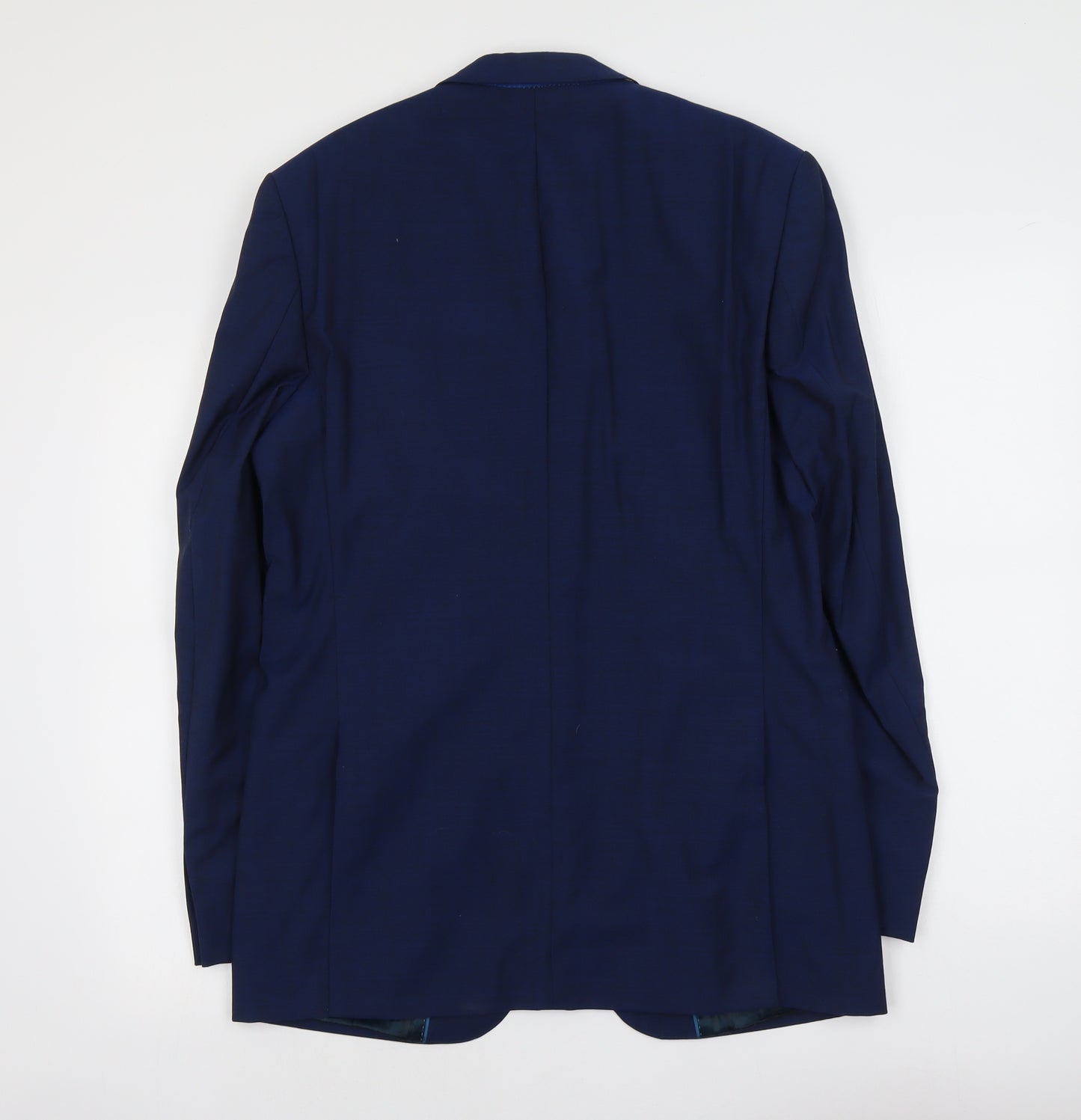 Autograph Mens Blue Wool Jacket Suit Jacket Size M Regular