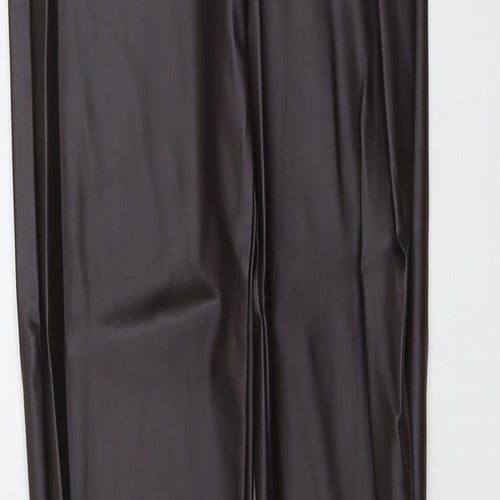 Pull&Bear Womens Brown Polyester Chino Leggings Size XS L26 in