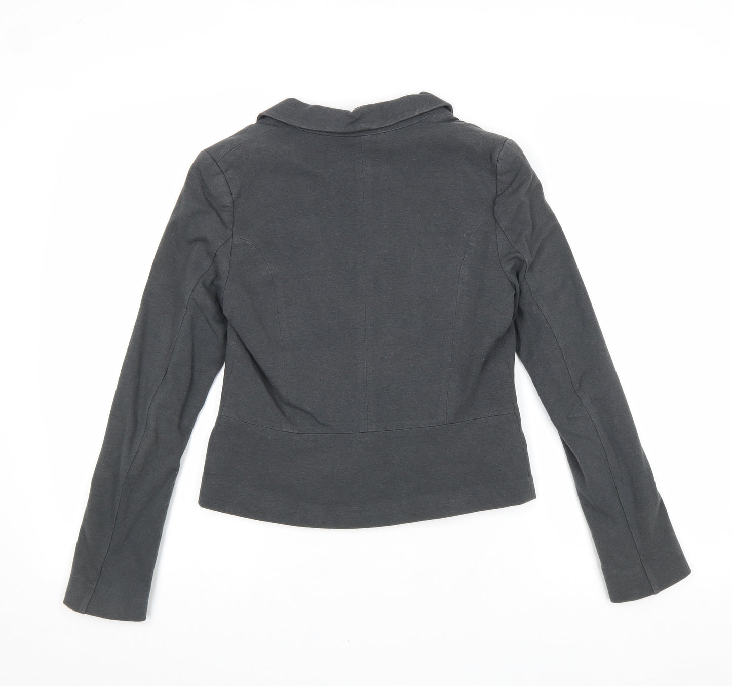 Divided by H&M Womens Grey Jacket Blazer Size 8 Button